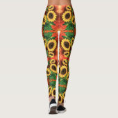 Leggings voor zonnebloemen (Achterkant)