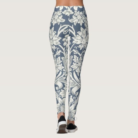 Leggings voor zonnebloemontwerp (van William Morri (Achterkant)