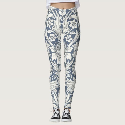 Leggings voor zonnebloemontwerp (van William Morri (Voorkant)