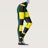 Leggings voor zwart-geel vrouwen (Rechts)