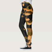 Leggings voor zwart-wit en Camo Star (Links)