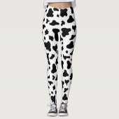 Leggings voor zwart-witafdrukken (Voorkant)