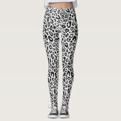 Leggings voor zwart-witafdrukken (Voorkant)