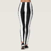 Leggings voor zwart-witgestreept emmen (Achterkant)