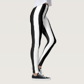 Leggings voor zwart-witgestreept emmen (Rechts)