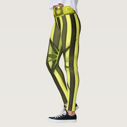 leggings vrouwen met gouden sterren (Links)
