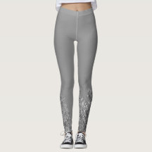 LEGGINGS VROUWEN SILVER ECO STYLE DESIGN