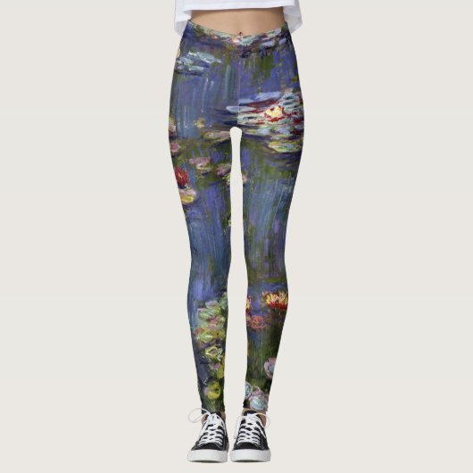 LEGGINGS - "Water Lillies" - Claude Monet (Voorkant)