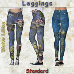 LEGGINGS - "Water Lillies" - Claude Monet<br><div class="desc">Op deze kleurrijke Leggings staat een afbeelding met de titel "Water Lillies" van Claude Monet. Verkrijgbaar in vijf vrouwengrootten (XS, S, M, L, XL). Zie hieronder de beschrijving Over dit product voor algemene grootte en productinformatie. Het afbeelding behandelt het volledige paar leggings door gebrek. Het kan in grootte worden aangepast,...</div>
