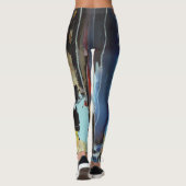 leggings "Waterfall Pallette" (Achterkant)