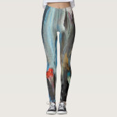 leggings "Waterfall Pallette" (Voorkant)