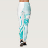 leggings waterverf draaipatroon (Achterkant)
