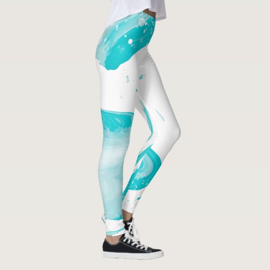 leggings waterverf draaipatroon (Rechts)