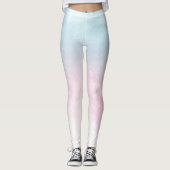 leggings waterverf gradiënt ombre (Voorkant)