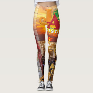 leggings Wijn en Jazz Fest 2018