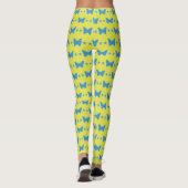 Leggings with flag of Bady Bassit, Brazil (Achterkant)