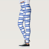 Leggings with flag of Israel (Links)