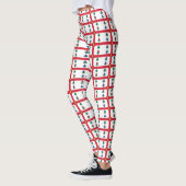 Leggings with flag of Montreal, Canada (Links)