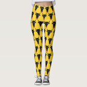 Leggings with flag of Uri canton, Switzerland (Voorkant)