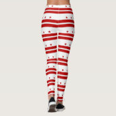 Leggings with flag of Washington DC, USA (Achterkant)