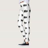 Leggings Witte schoen Doodle (Links)