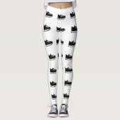 Leggings Witte schoen Doodle (Voorkant)