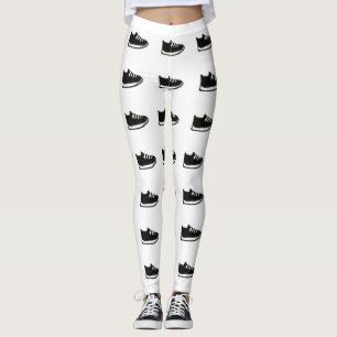 Leggings Witte schoen Doodle
