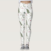 Leggings Women - Floral Pattern (Voorkant)