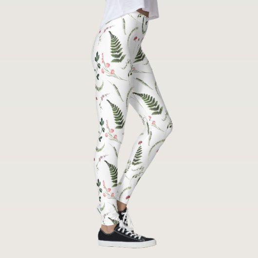 Leggings Women - Floral Pattern (Rechts)