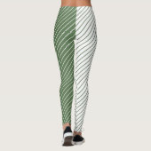 Leggings Women - Forest Green Pattern (Achterkant)
