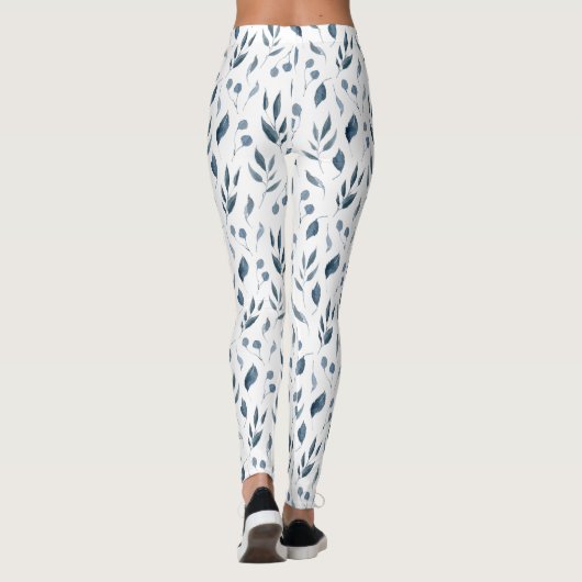 Leggings Women - Winter Pattern (Achterkant)