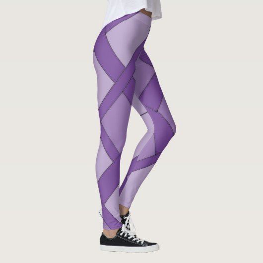 Leggings - Wrapped Lattice in Three Shades (Rechts)