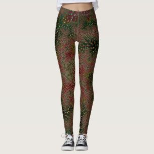 Leggings ~ Xmas red green~ Origineel