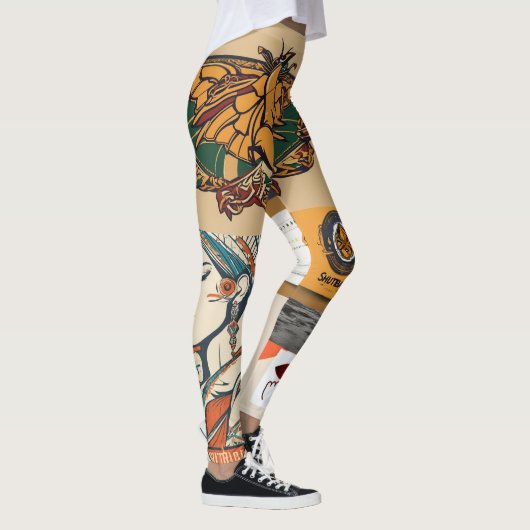 Leggings Yoga Comfort en Stijl voor Elke Pose" (Rechts)