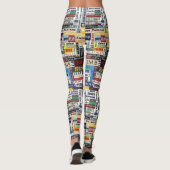 Leggings Yoga Gym Oefening (Achterkant)