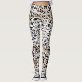 Leggings Yoga Pants Elk Antlers (Voorkant)