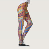 Leggings Yoga Stretch Pants African Pattern (Rechts)