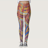 Leggings Yoga Stretch Pants African Pattern (Voorkant)
