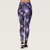 Leggings Yogabroek Fluorietkristallen (Achterkant)