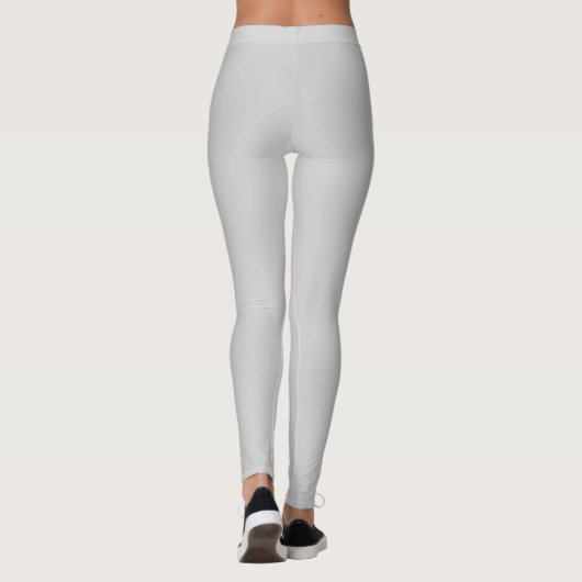 Leggings - Zilverglaasde glam (Achterkant)