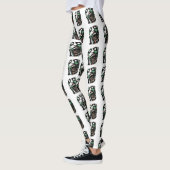 Leggings Zombie Head (Links)