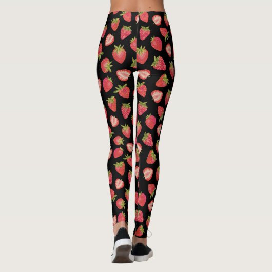Leggings zomeraardbeien (Achterkant)
