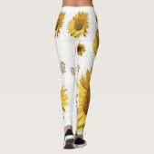 leggings zonnebloemen (Achterkant)
