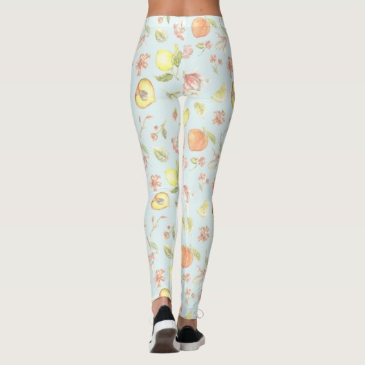 Leggings Zuid-Karel Floral Pattern (Achterkant)