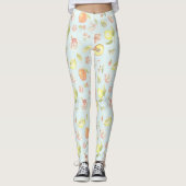 Leggings Zuid-Karel Floral Pattern (Voorkant)