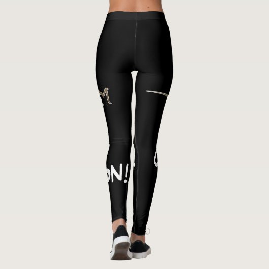 Leggings zwart (Achterkant)