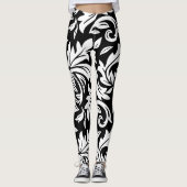 Leggings Zwart P0358 (Voorkant)
