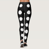 Leggings zwart-wit (Achterkant)