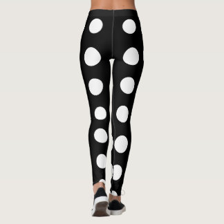 Leggings zwart-wit