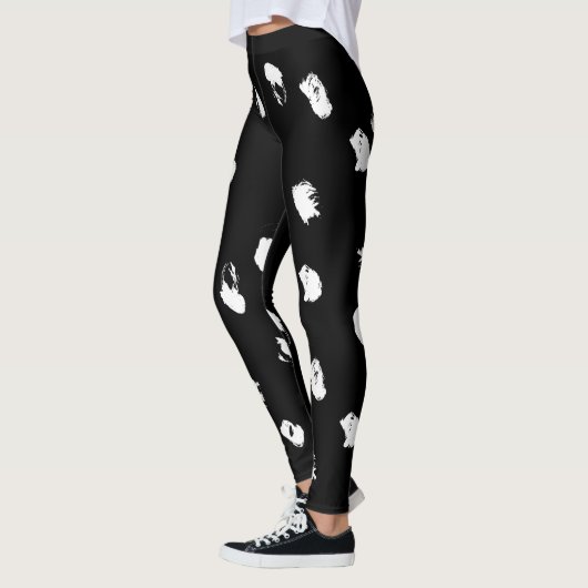 Leggings zwart-wit (Links)